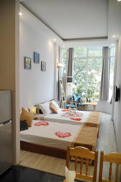 Chambre familiale Deluxe — Thức at 3am - Old Quarter Hanoi Lotus